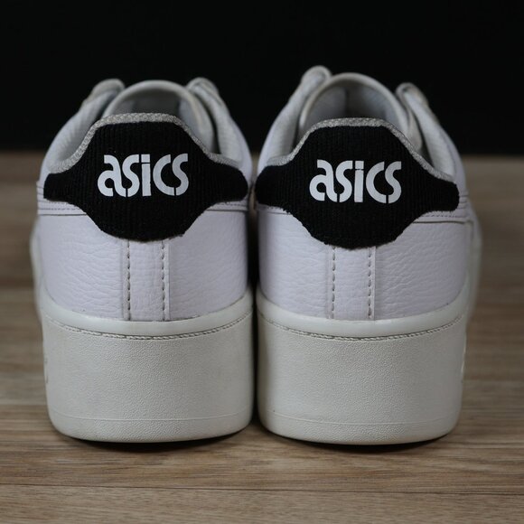 Asics Japan S PF Shoes Womens Size 8 White Black Platform Sneakers 1202A361 - Picture 4 of 8